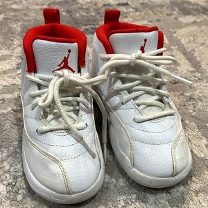 Air Jordan 12 Retro TD 'FIBA' 850000-107 Size 9 Toddler